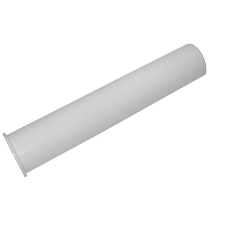 Jones Stephens 1-1/2in. x 8in. White Plastic Flanged Tailpiece P37027